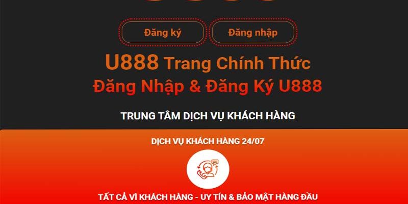 Hướng dẫn chi tiết cách đăng nhập u888 ai cũng phải biết