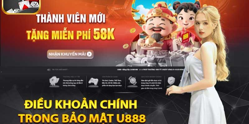 Tổng hợp chính sách về bảo mật thông tin tại u888