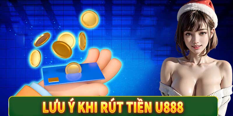 Những lưu ý khi rút tiền u888 về tài khoản